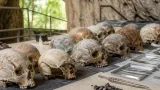 El INAH identifica mayoría de mujeres en un tzompantli maya de Chiapas