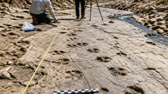 INAH confirma 50 huellas de dinosaurio en Apatzingán, Michoacán